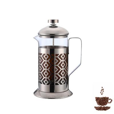 China Viable Accept Custom Large Stainless Steel Press 1000ml French Coffee Maker for sale