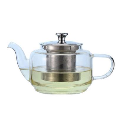 China Factory Supply Attractive Price High Borosilicate Glass Coffee Teapot Sustainable for sale