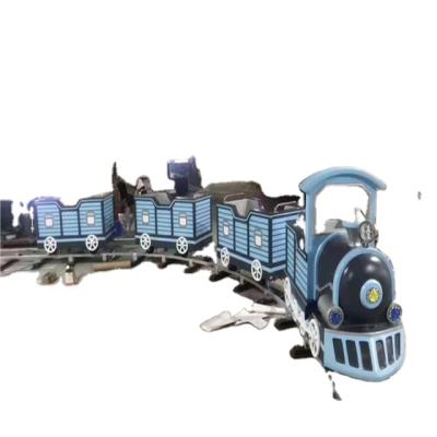 China Just Children 7 Seats Electric Theme Parks Amusement Park Ride Train for sale