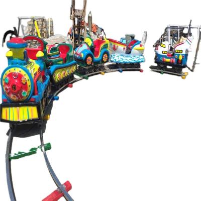 China Children's Funfair Track Train Electric Indoor and Theme Parks Outdoor Rides for sale