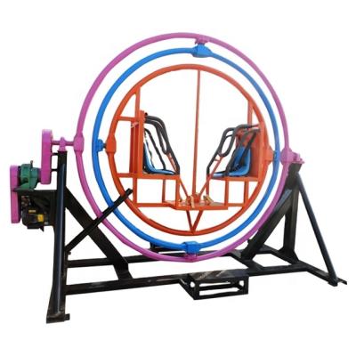 China Amusement Amusement Park Rides 4 Seats Mobile Gyroscope Space Human Ball For Sale for sale