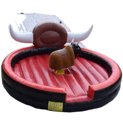 China Attraction Amusement Park Rides Inflatable Mechanical Rodeo Bull Riding Machine Ride Game for sale