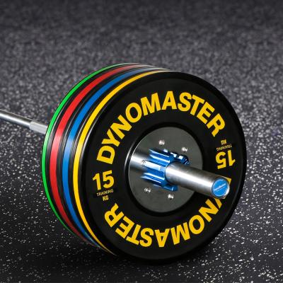 China Dynomaster Universal Rubber Premium Plate Training Weight Plate Bumper Sets for sale