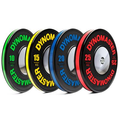 China Dynomaster Universal Premium Rubber Training Bumper Plate for sale