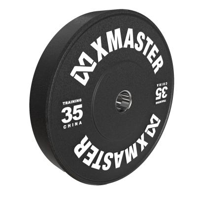 China Xmaster Pro Crumb Plate Weight Lifting Bumper Free Weight Equipment HI-TEMP Eco-Friendly Rubber Plate for sale