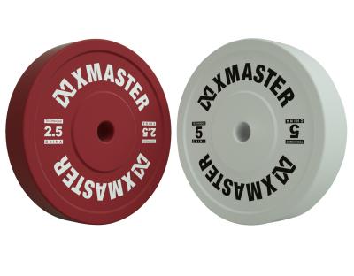 China Xmaster Pro Universal Plastic Tech Bumper Plate 2.5kg for sale