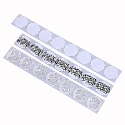 China Retail store/supermarket/store AFC-R33 anti loss cosmetic shoplifting label R33 round rf eas R30 security label clear/transparent label for sale