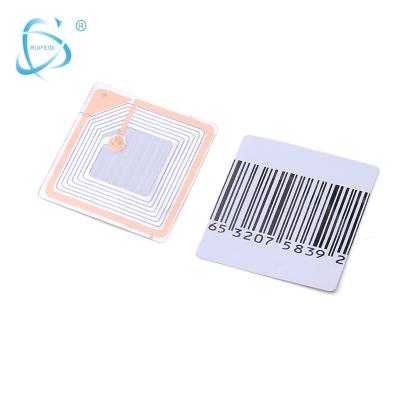 China Supermarket And Shopping Mall Decodable Eas RF Paper Labels For 8.2 Mhz Anti Theft Door for sale