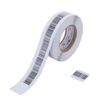 China 8.2mhz RFID EAS Tag 4*4cm Soft Barcode Sticker RF Anti-theft Label Anti Shoplifting for sale