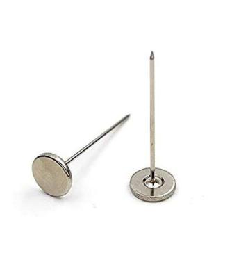 China Used In Hard Tag Security Tag Terminal 38mm EAS Replacement Steel Smooth Pins for sale