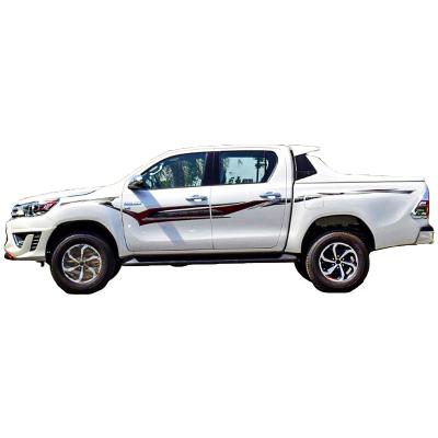 China Zhoucai waterproof car sticker vinyl for 2018 Hilux car side sticker for Hilux car sticker for sale