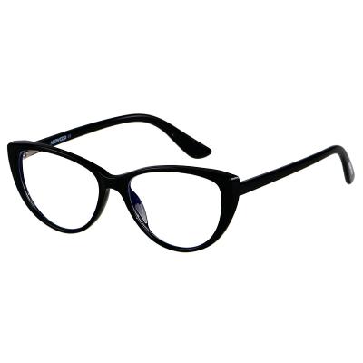 China 2021 Flexible Glasses Adult Anti-glare Cat Eye Blue Light Blocking Anti-Glare Sleek Anti-Glare Eyeglass Block Women Glasses Computer Game for sale