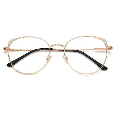 China Women Blue Light Metal Style Sojos Style Quality Filter Waist Blue Light Blocking Glasses Around Anti Eyesight River Tired With Case Dropshippingc for sale