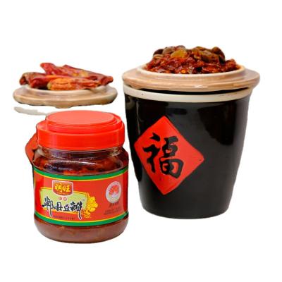 China High Quality Chili Bean Sauce Pepper Peanut Sesam Sauce 4000 Grams Double Pepper Sauce for sale