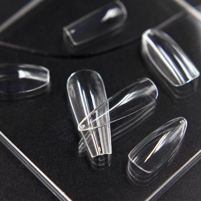 China Soft Design Gel Nail Forms 500 Pcs Products Tips Extension Make Your Own Design Fingers for sale