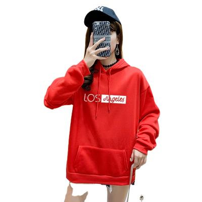 China David Cloth Angel Letter Printed Hoodie With Velvet New Women's Hoodie Tops Casual Loose Couple's Hoodie for sale