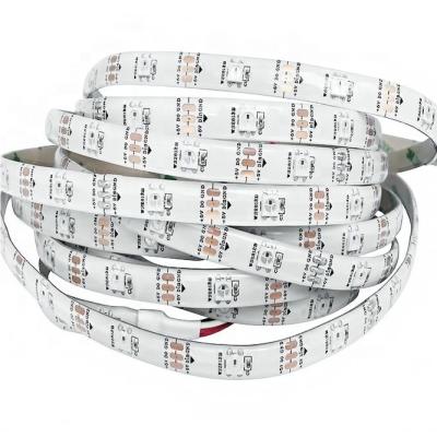 China Worldsemi warehouse 5V flexible accessible WS2812B WS2813 60led RGB led strip lighting for sale