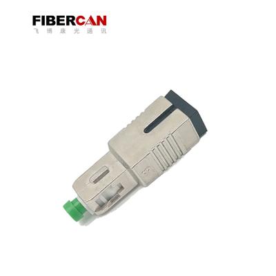 China FTTH FTTB FTTC Metal Type Male To SC APC Female Optical Attenuator Fixed SC Fiber Attenuator for sale