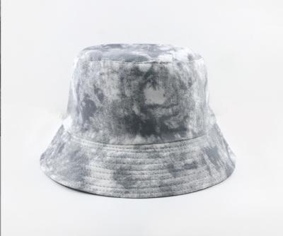 China Wholesale High Quality Custom Women's Fashion Tie Dye Bucket Hat Casual Logo Cotton Designed Summer Unisex for sale