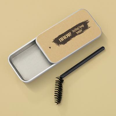 China New Style Design Waterproof Eyebrow Soap With Brush Eyebrow Pencil Custom Waterproof Brow Gel Eyebrow Products Private Label for sale