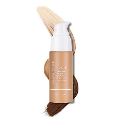 China CONCEALER 13 Colors Foundation Brush Liquid Concealer Makeup Foundation Bottle Beeswax Stamper Bottle Liquid Concealer and Foundation for sale