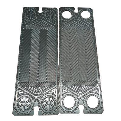 China Heater Parts Stainless Steel AISI 316 Ti Plate Heat Exchanger Plates Spare Parts TKA for sale