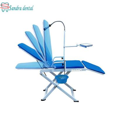 China Factory Direct Promotion High Quality Mobile Metal Chair Portable Dental Unit With Manufacturer Price for sale