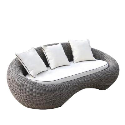 China Comfortable Outdoor All Weather Furniture Eco - Friendly \ UV Resistant \ Water Proof \ Weather Resistant Sofa Rattan 3pcs In Competitive Price From Manufacturer for sale