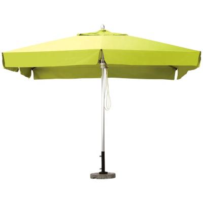 China Durable Patio Furniture Sets Custom Outdoor Cafe Garden Cafe Umbrella Parasol Beach Sunshade for sale