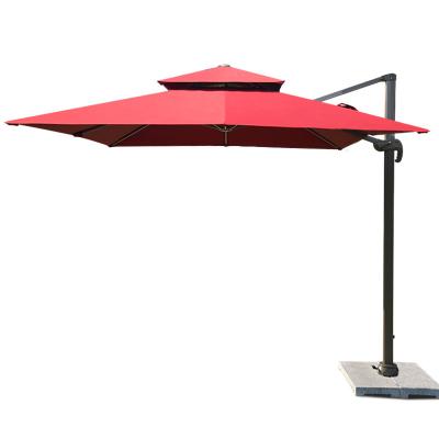 China Outdoor Furniture Outdoor Umbrella In Aluminum Frame With Waterproof Fabric for sale