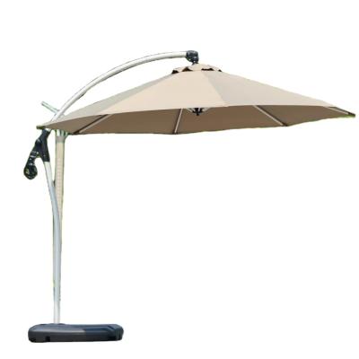 China Contemporary Outdoor Banana Umbrella Patio Sun Umbrella Waterproof Garden Parasol Umbrella for sale