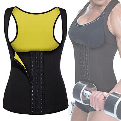 China Antibacterial Hot Trainer Vest Sweat Tummy Control Waist Trimmer Cincher Belt Stretch Waist Corset For Women for sale