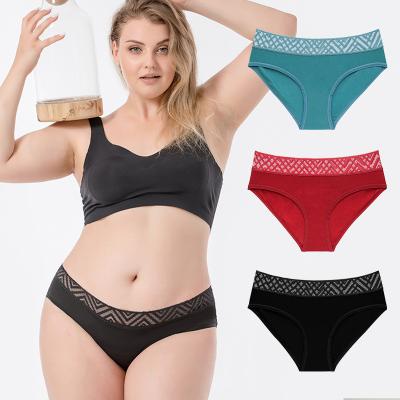 China Mid Waist Ladies Thinx Period Underwear Sanitary Period Panties Panties Menstrual Period Antibacterial Menstrual Underwear For Girls for sale