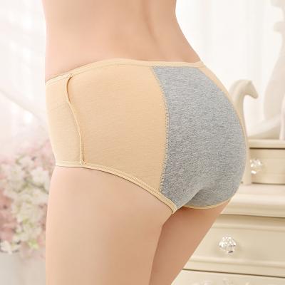 China Best Side Ripstop Reusable Physiological Waterproof Fabric Antibacterial Prevention Proof Women's Leakage Nylon Underwear for sale