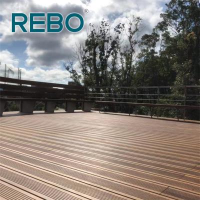 China Economic outdoor construction flooring waterproof / fireproof China outdoor bamboo decking for sale