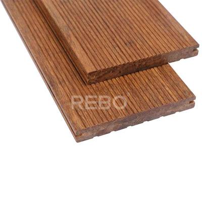 China Modern Carbonized Outdoor Bamboo Decking Board Nature Decking for sale