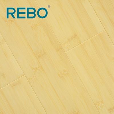 China Modern Horizontal Quick Click Indoor Solid Bamboo Flooring Board for sale