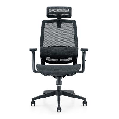 China 2021 modern high post-market modern executive chair with height adjustable lumbar for sale