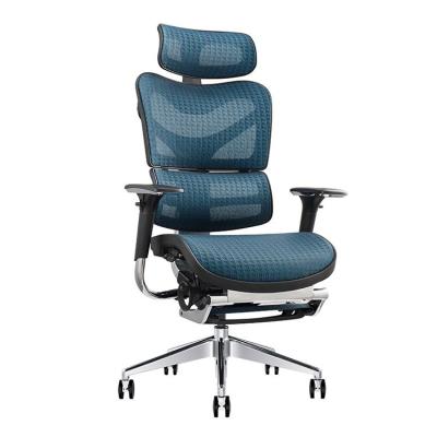 China Ergonomic Adjustable Ergonomic Chair Manufacturer Ergonomic Mesh Office Chair (Height) And Lumbar Support for sale