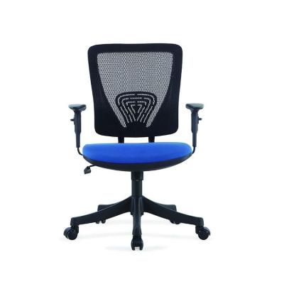 China Free Sample Full Mesh Computer Adjustable Comfortable Swivel PC Swivel Low Back (Height) Office Task Chair With Soft Cushion Seat for sale