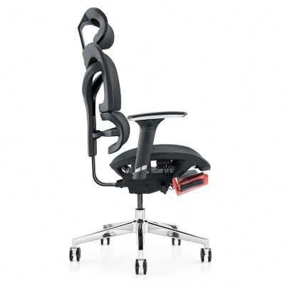 China (Height) adjustable office chair with adjustable lumbar support and adjustable seat depth for sale