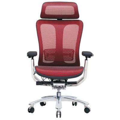 China Adjustable Aluminum Mesh Office Chair Big Chair Ergonomic Office (Height) 24 Hours Hold Weight 330lbs/150kgs Chair for sale