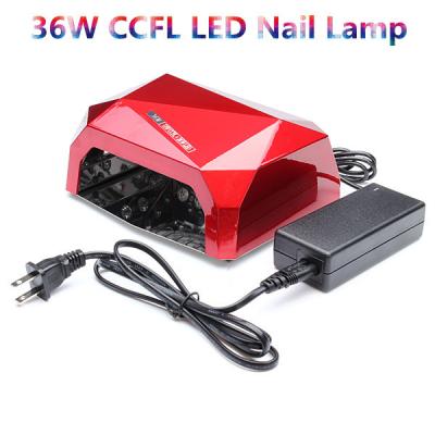 China Salon White Black Blue UV LED Nail Lamp ABS Plastic 365nm 395nm Wavelength for sale