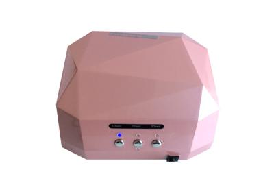 China Unique Dual UV LED Nail Lamp 36 Watt For Sock Off UV Gel Curing Pink Color for sale