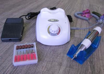 China White Color Professional Nail Drill Machine / Electric Acrylic Nail Drill for sale