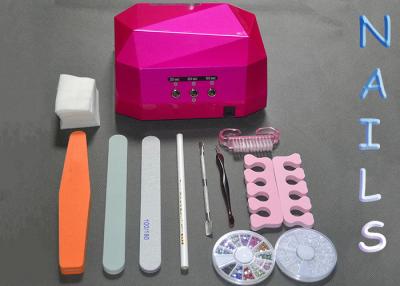 China Flexible Pink LED Nail Lamp Set With Rich Color For Nail Art Salon Eco - Friendly for sale