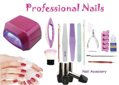 China Professional Full LED Nail Gel Kit Pro DIY Accessory Nail Tools For Salon for sale