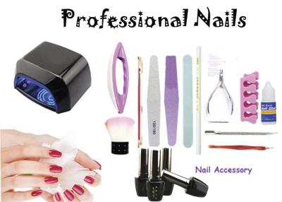 China Colorful Manicure LED Nail Gel Kit 102 Colors , Mix Glitter Nail Polish Sets for sale