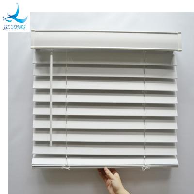 China Yes 50MM cordless crown drapery fauxwood blinds from home shades for sale