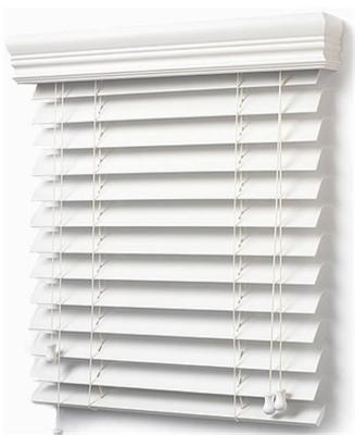 China 2 Inch Minimalist Faux PVC Wood Blinds Venetian Blind Window Wholesale Manufacturer for sale